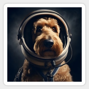 Astro Dog - Airedale Terrier Magnet